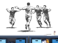 Wandtattoo Fußball Jubel