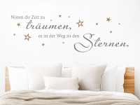 Wandtattoo Der Weg zu den Sternen
