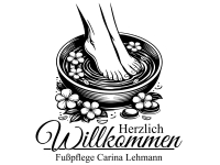 Wandtattoo Fußpflege mit Wunschname Motivansicht