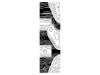 Wandtattoo Wandbanner Holzstruktur Motivansicht
