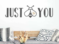 Wandtattoo Just be(e) you