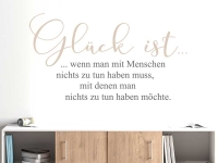 Wandtattoo Mit Menschen nichts zu tun haben