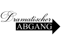 Wandtattoo Dramatischer Abgang Motivansicht