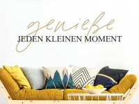 Wandtattoo Jeden kleinen Moment