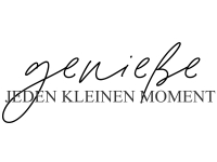 Wandtattoo Jeden kleinen Moment Motivansicht
