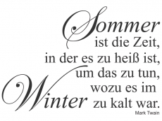 Wandtattoo Sommer Motivansicht