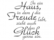 Wandtattoo Das Glück Motivansicht