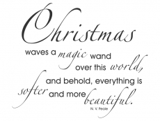 Wandtattoo Christmas waves... Motivansicht