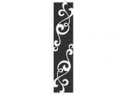 Wandtattoo Wandbanner dekorative Ornamente Motivansicht