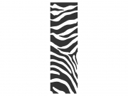 Wandtattoo Wandbanner Zebra Motivansicht