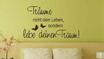 Wandtattoos zum Valentinstag romantische Sprüche Wandtattoos.de