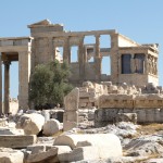 Athener Erechtheion oder Akropolis in Griechenland