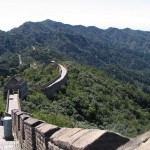 Panorama Chinesische Mauer, China