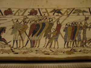 Wandteppich von Bayeux aus dem 11. Jahrhundert, Frankreich