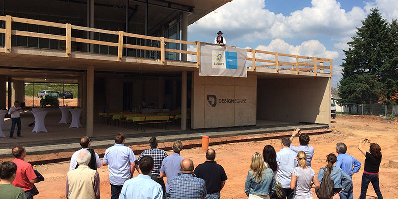 Richtfest Designscape