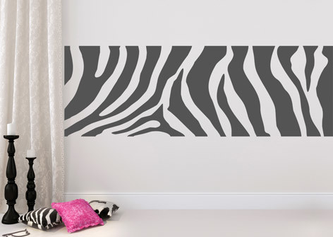 Zebra Wandbanner