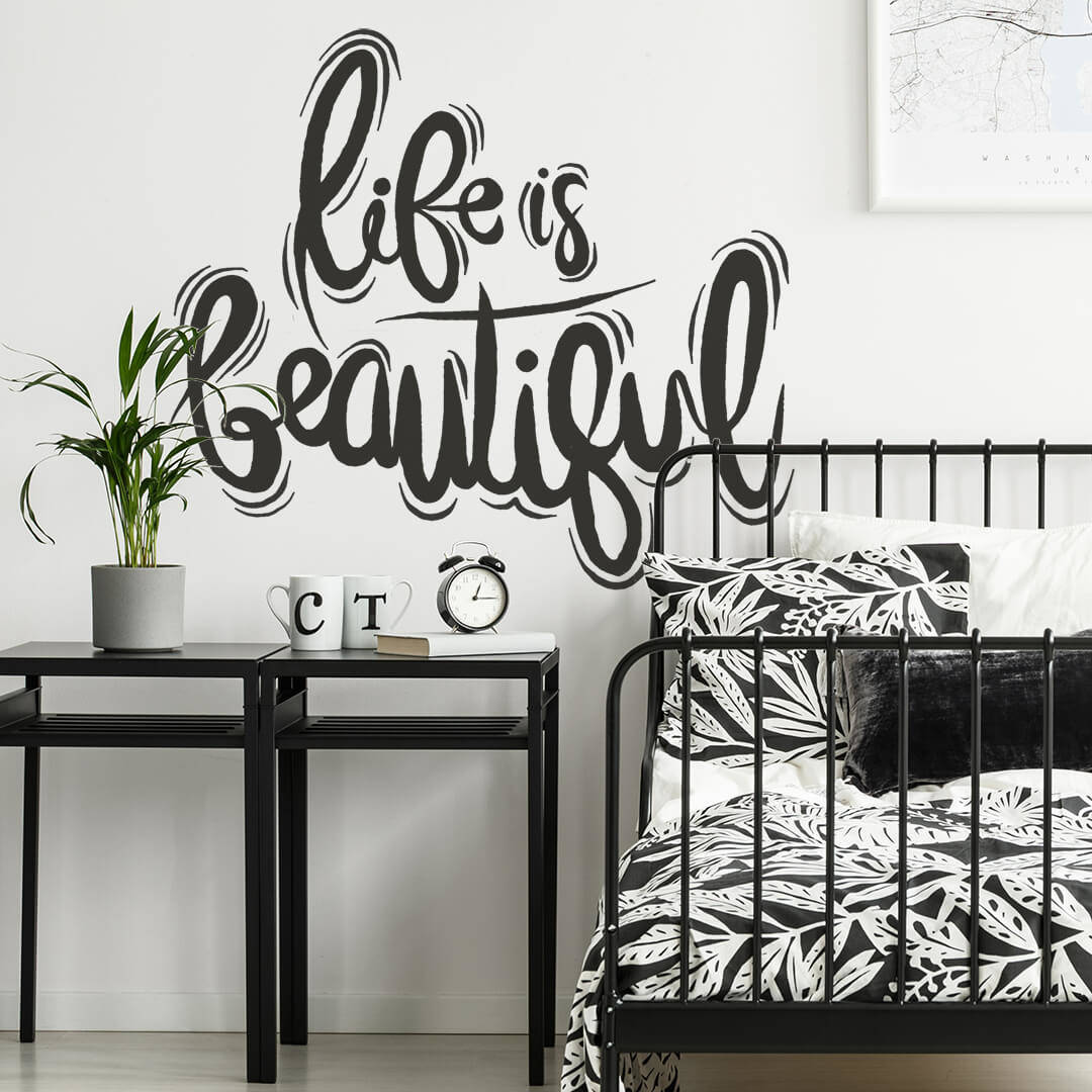Handschrift für die Wand | Kreative Wandtattoo Ideen