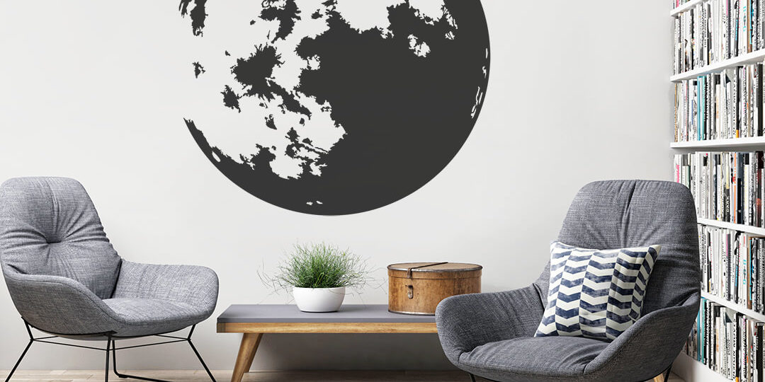 Ideen mit dem Wandtattoo Mond