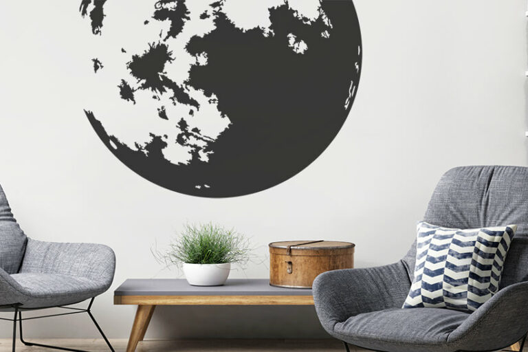 Ideen mit dem Wandtattoo Mond